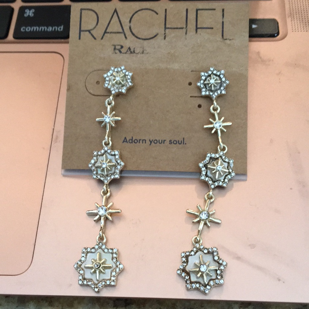 Rachel Rachel Roy Stars Dangling Earrings 12$